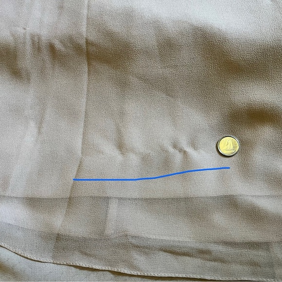 NWT J KARA Beaded Formal Sleeveless Blush Gown with Gold Sequins - Picture 10 of 16